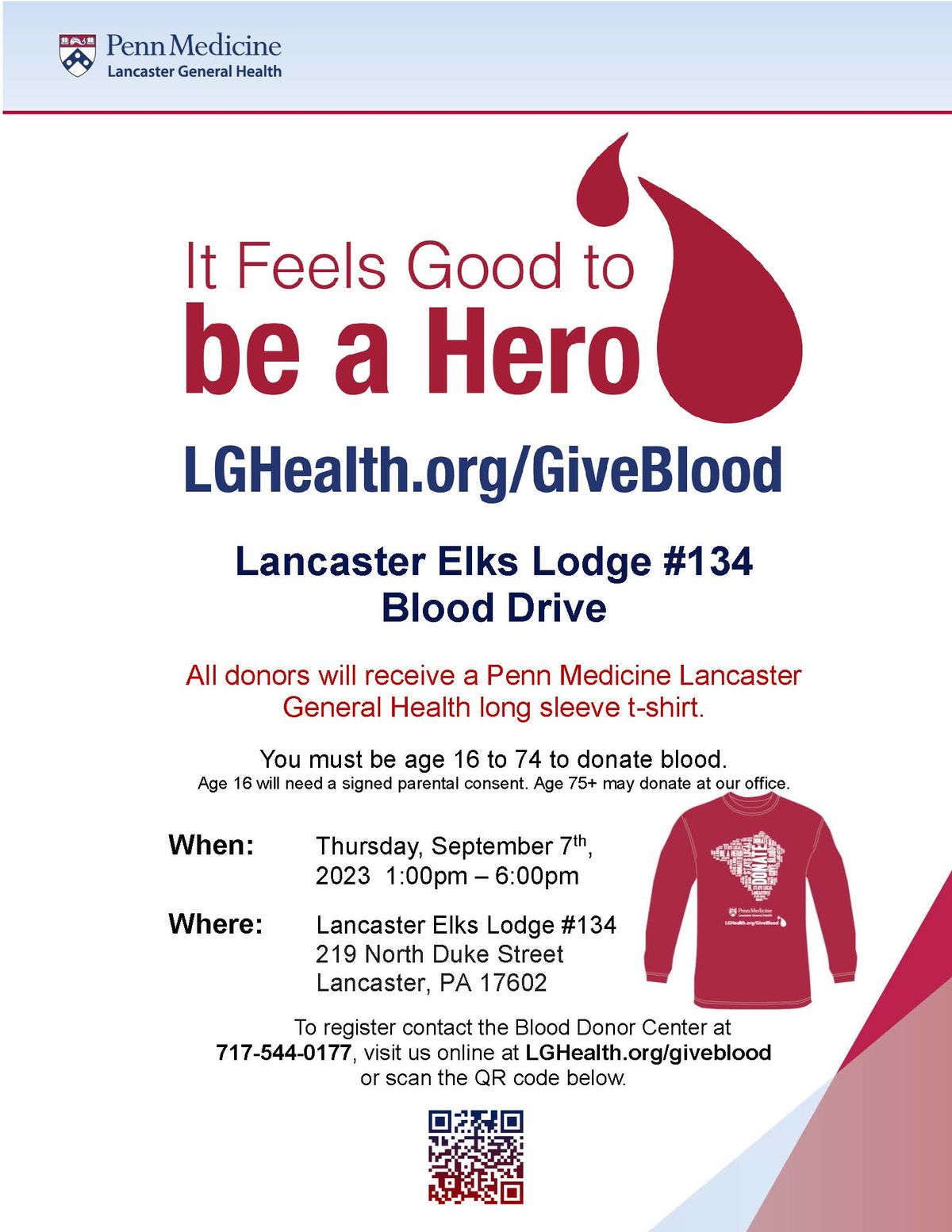 Elks Blood Drive