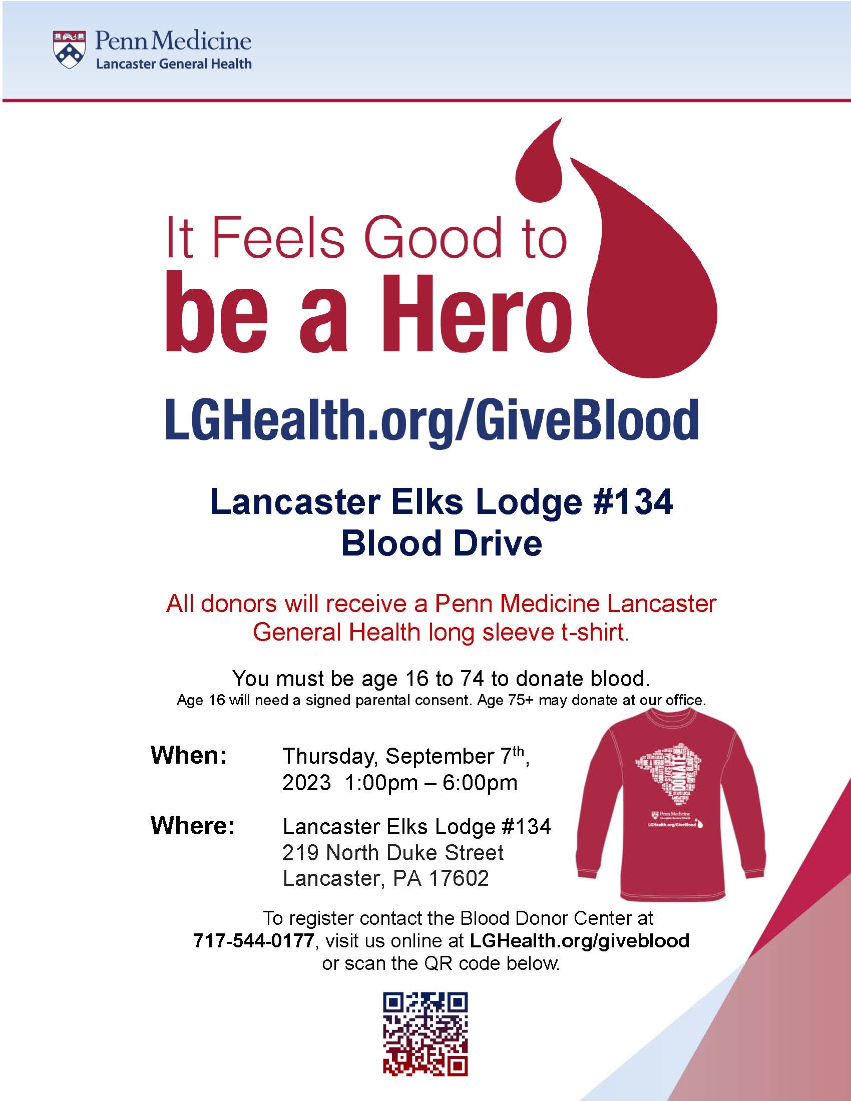 Elks Blood Drive